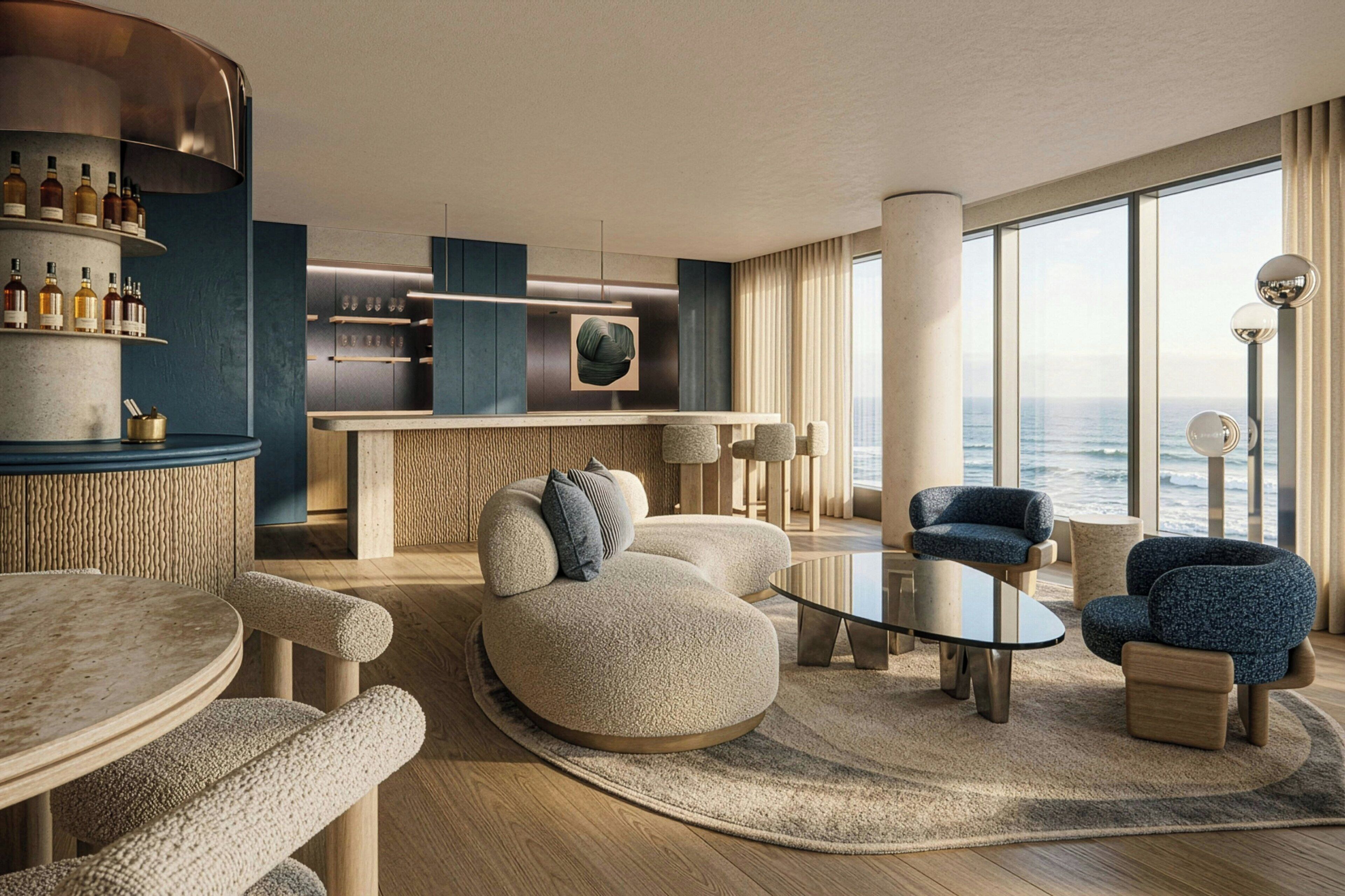 Penthouse Suite, 3 Bedrooms, Terrace | 専用キッチン | コーヒー / ティーメーカー、ハイチェア