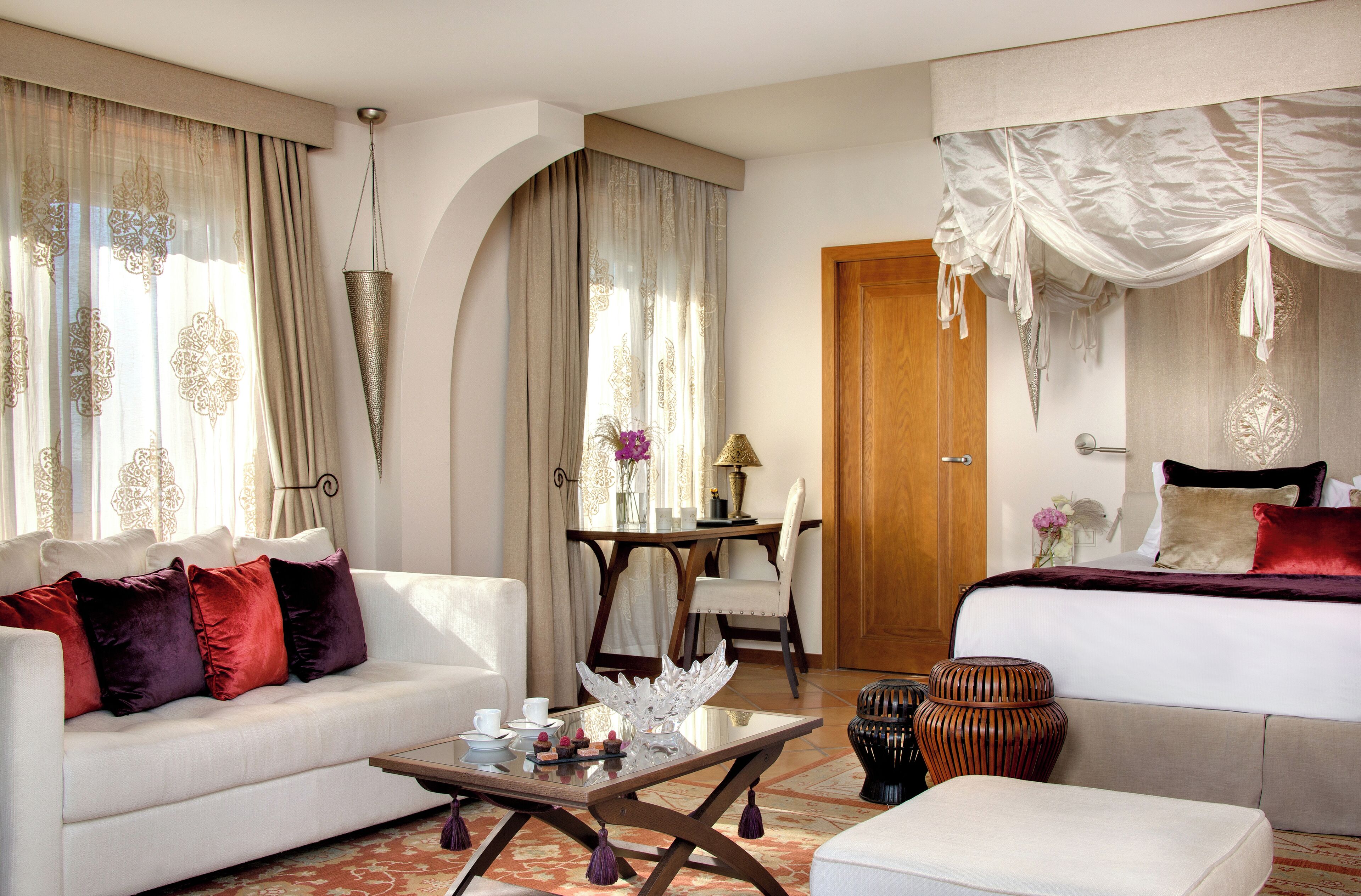 penthouse | premium bedding, minibar, in-room safe, desk