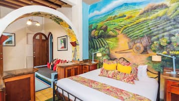 Junior Triple Room | Hypo-allergenic bedding, minibar, in-room safe, individually decorated