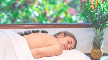 Espace de soins pour les couples, soins corporels, soins d'aromathérapie