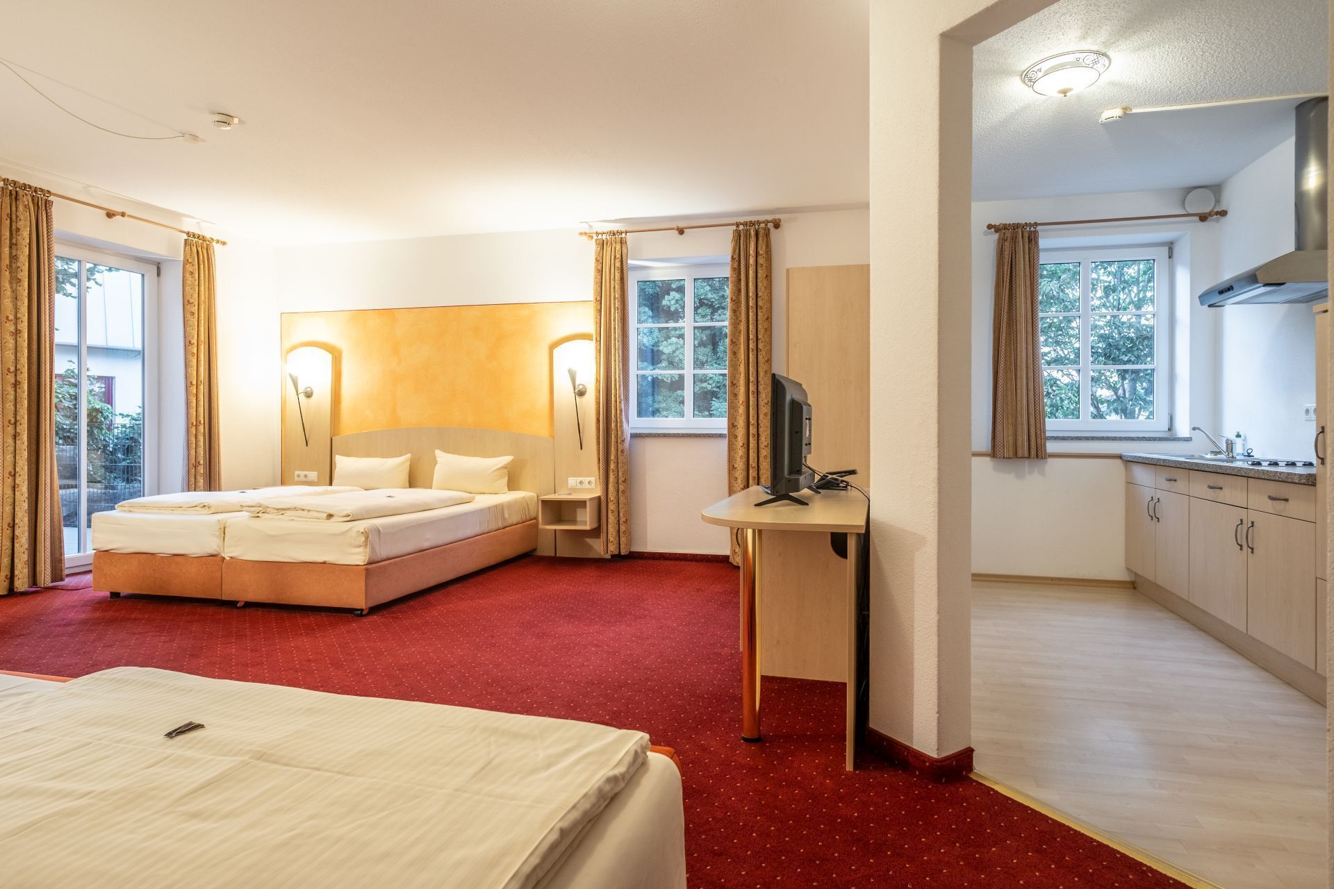 apartment, 1 bedroom | living area | flat-screen tv