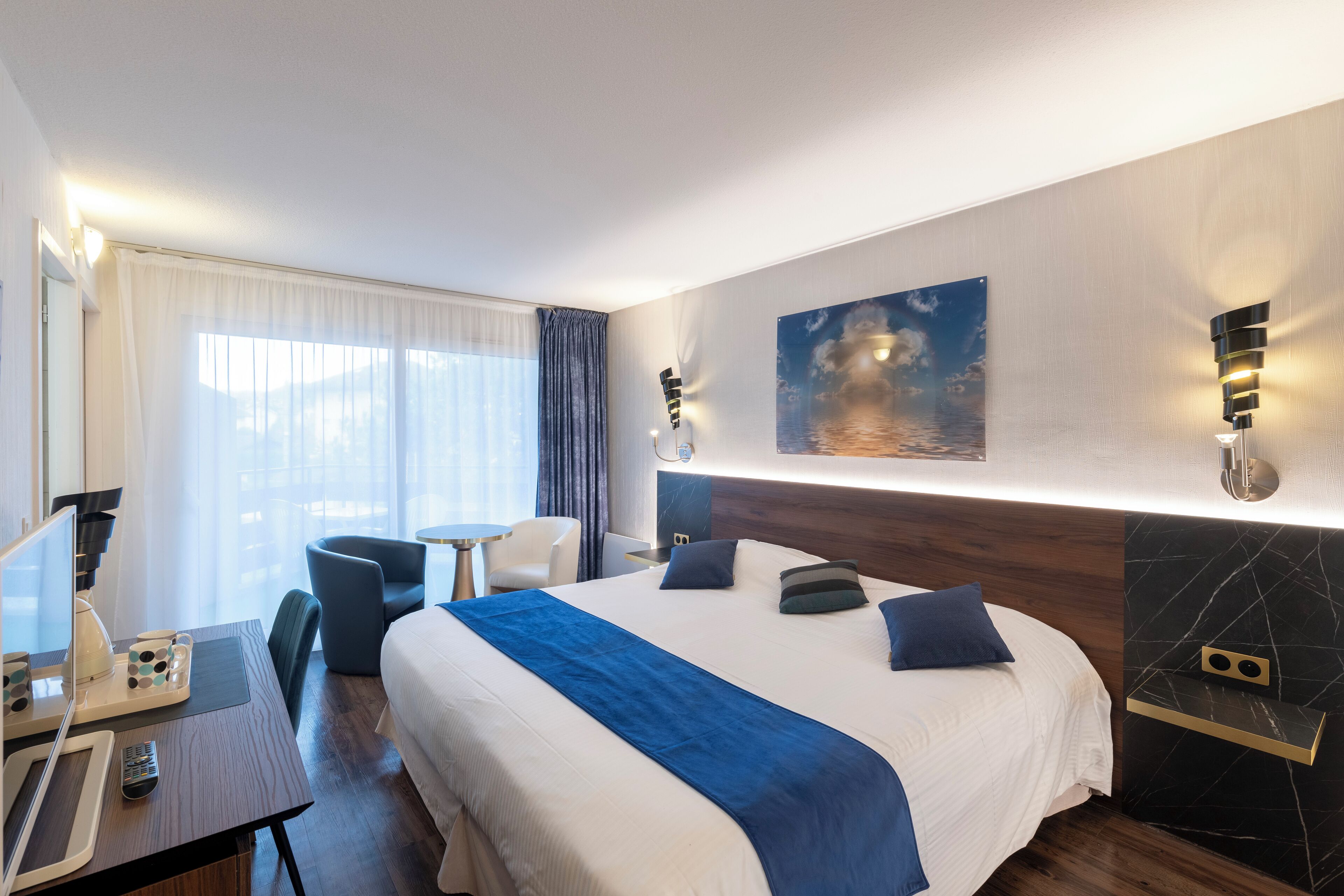 superior double room | premium bedding, minibar, in-room safe, individually furnished