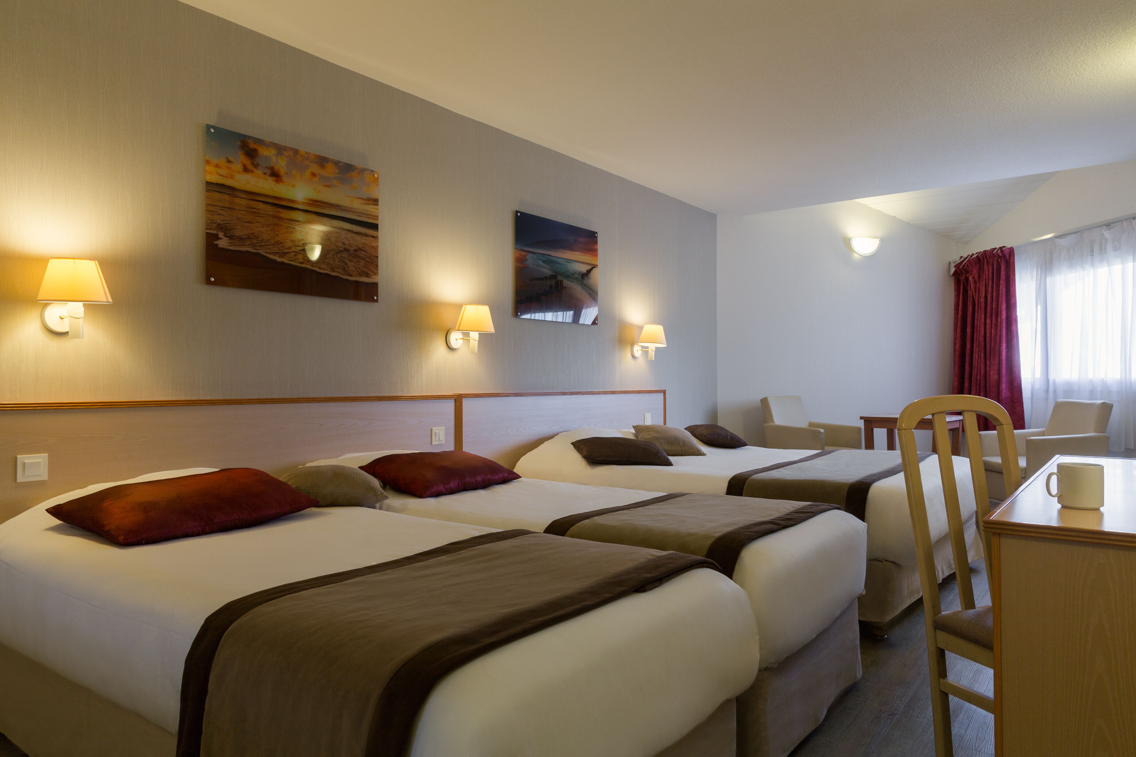 family quadruple room | premium bedding, minibar, in-room safe, individually furnished