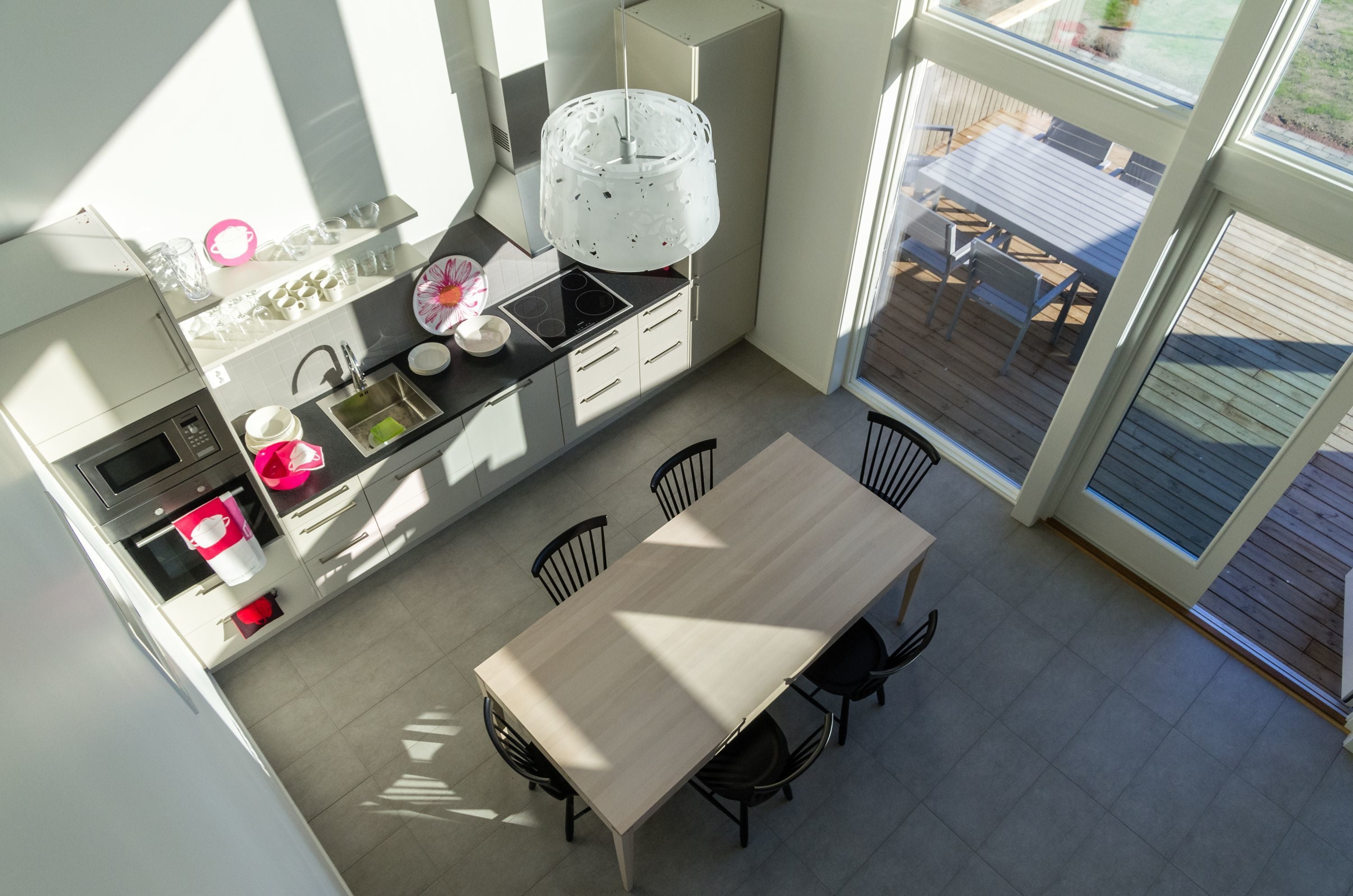 Ferienhütte, 3 Schlafzimmer | Essbereich im Zimmer