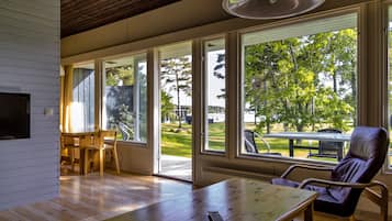 Bungalow - 2 soveværelser | Opholdsområde