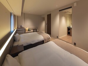 Deluxe Twin Room | Free WiFi, bed sheets - New Osaka Hotel (Osaka)