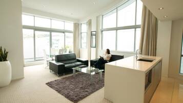 Desk, blackout drapes, iron/ironing board, free WiFi