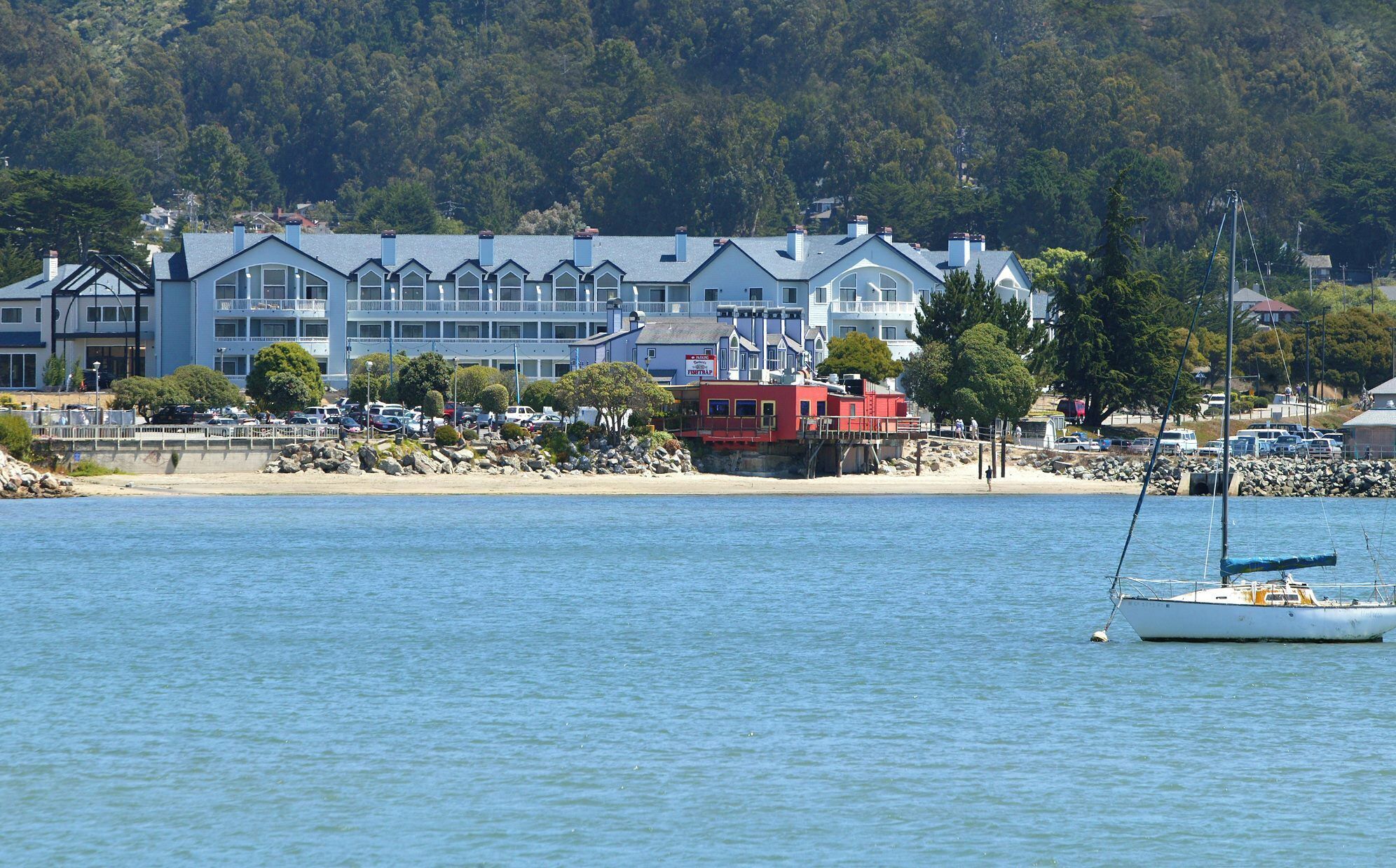Façade de l’hébergement
