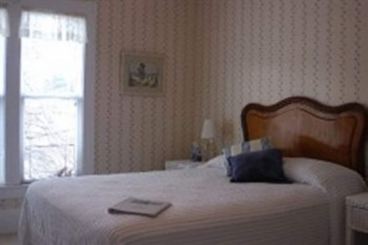 Kamer (The blue room) | Een strijkplank/strijkijzer, wifi