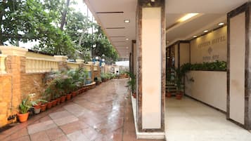 Entrada de la propiedad