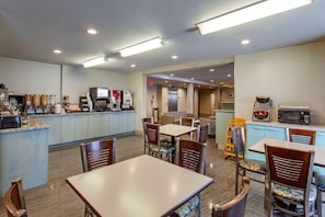 Free continental breakfast