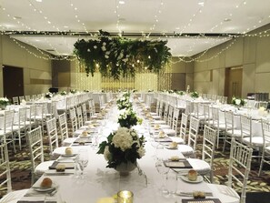 Indoor wedding