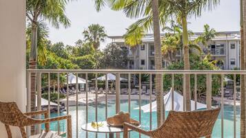 Hotel Pool View Room | View from room