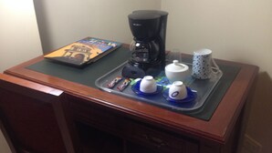 Dobbeltrom, 1 kingsize-seng | Kaffe og/eller kaffemaskin