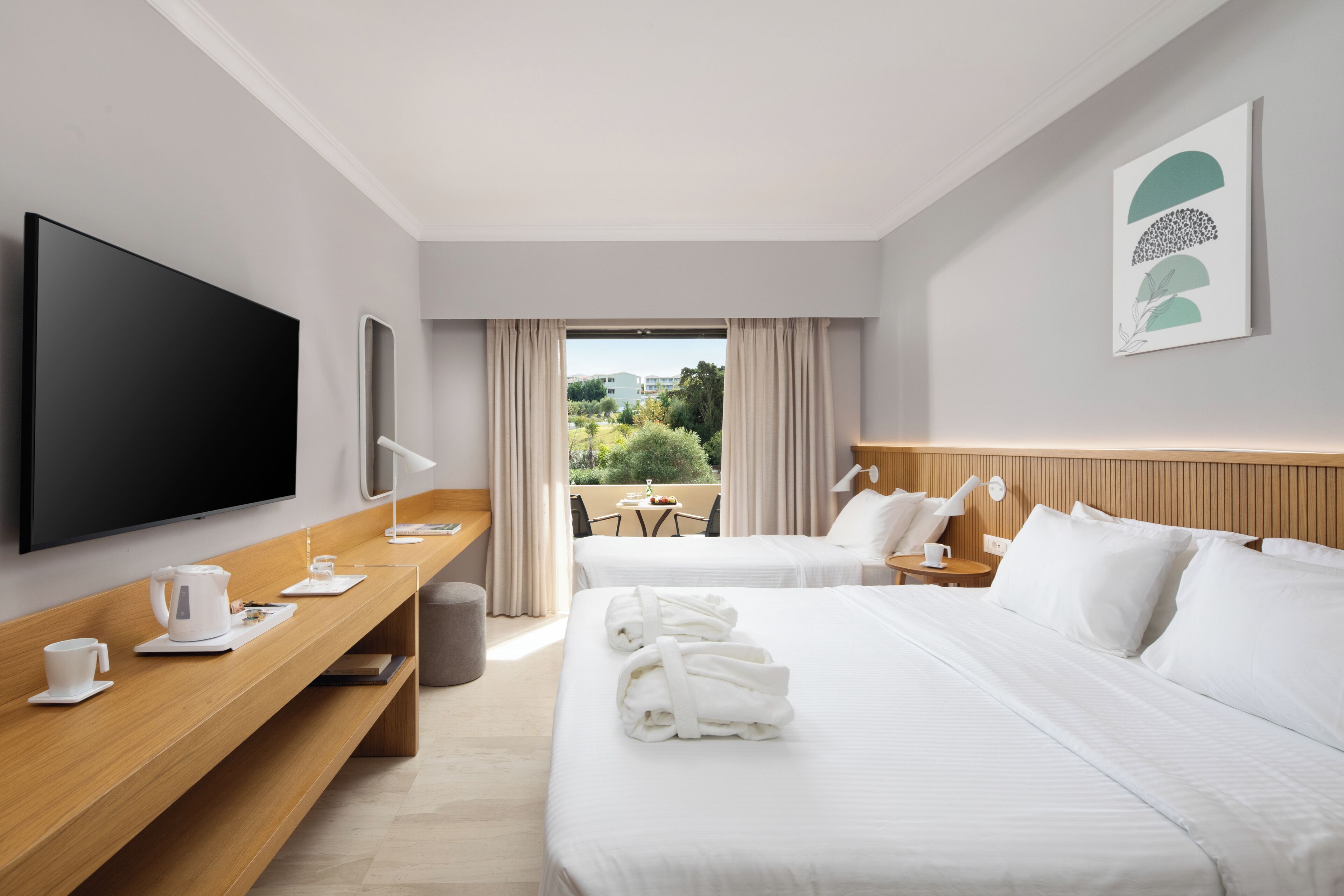 Double or Twin Room, Garden View