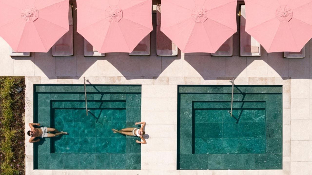 Bồn tắm spa ngoài trời