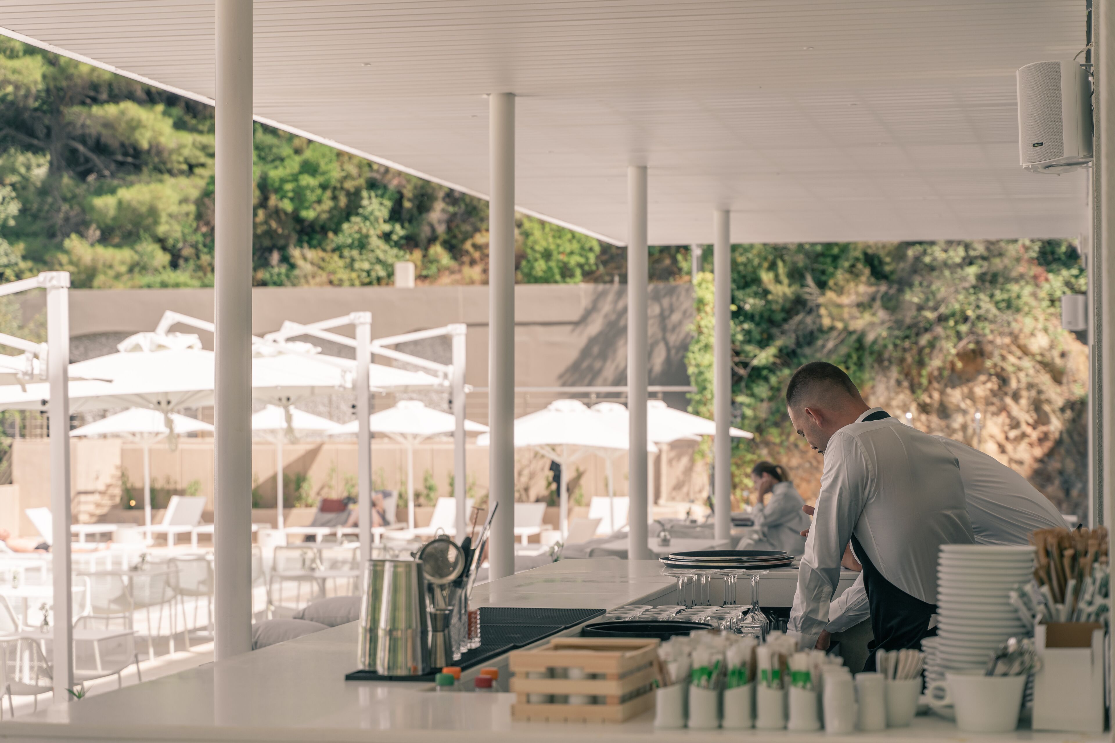 Bar ved bassenget