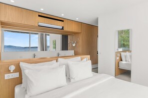 Suite, bain à remous, vue mer (Rooftop)