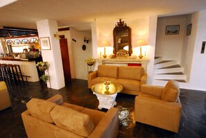 Sala de estar en el lobby