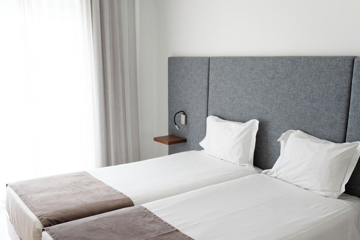 1 bedroom, hypo-allergenic bedding, individually decorated