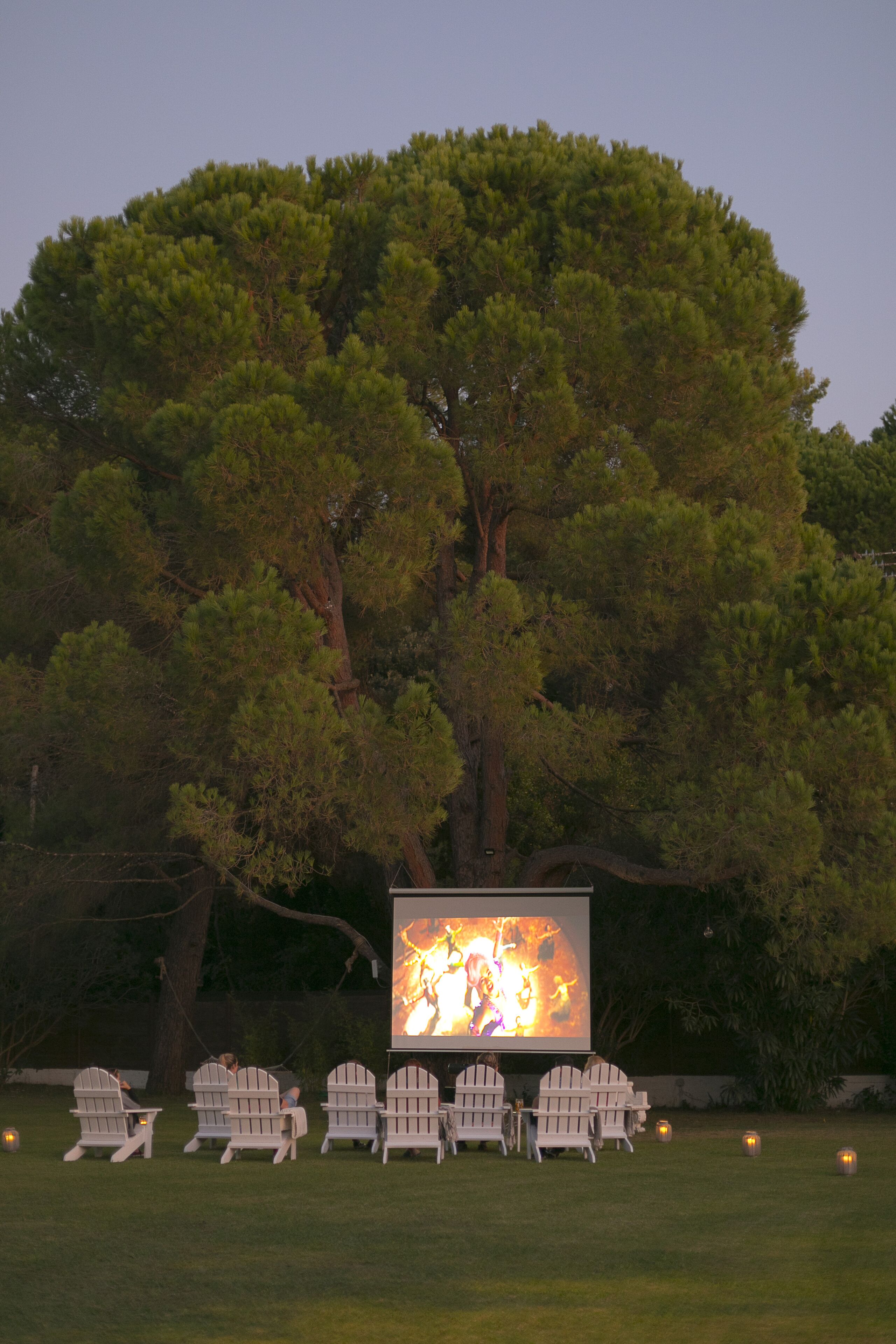 front of property – evening/night