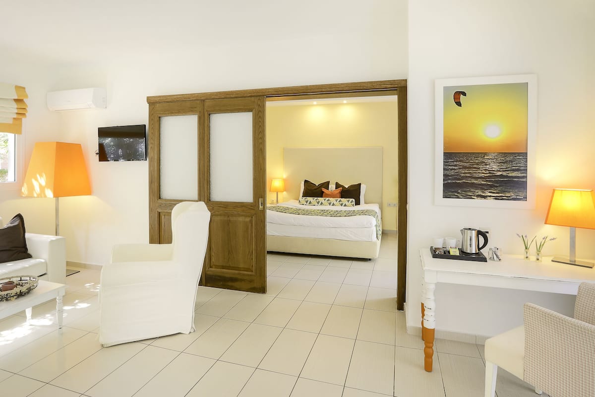 Familien-Suite | 1 Schlafzimmer, Bettwäsche aus ägyptischer Baumwolle, Pillowtop-Betten