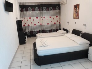 Studio (3 Adults) | Premium bedding, Select Comfort beds, individually decorated - Skoufezis Studios (Kos)