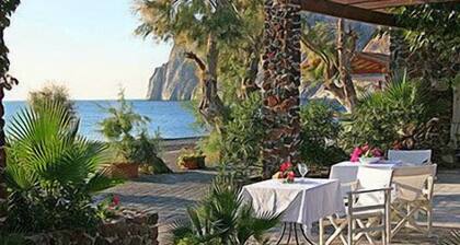 Santorini Reflexions Sea