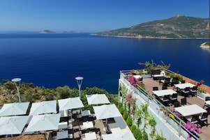 Ocean views, open daily