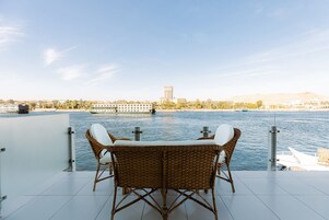 Romantic Suite, 1 Bedroom, Non Smoking, River View | Terrace/patio