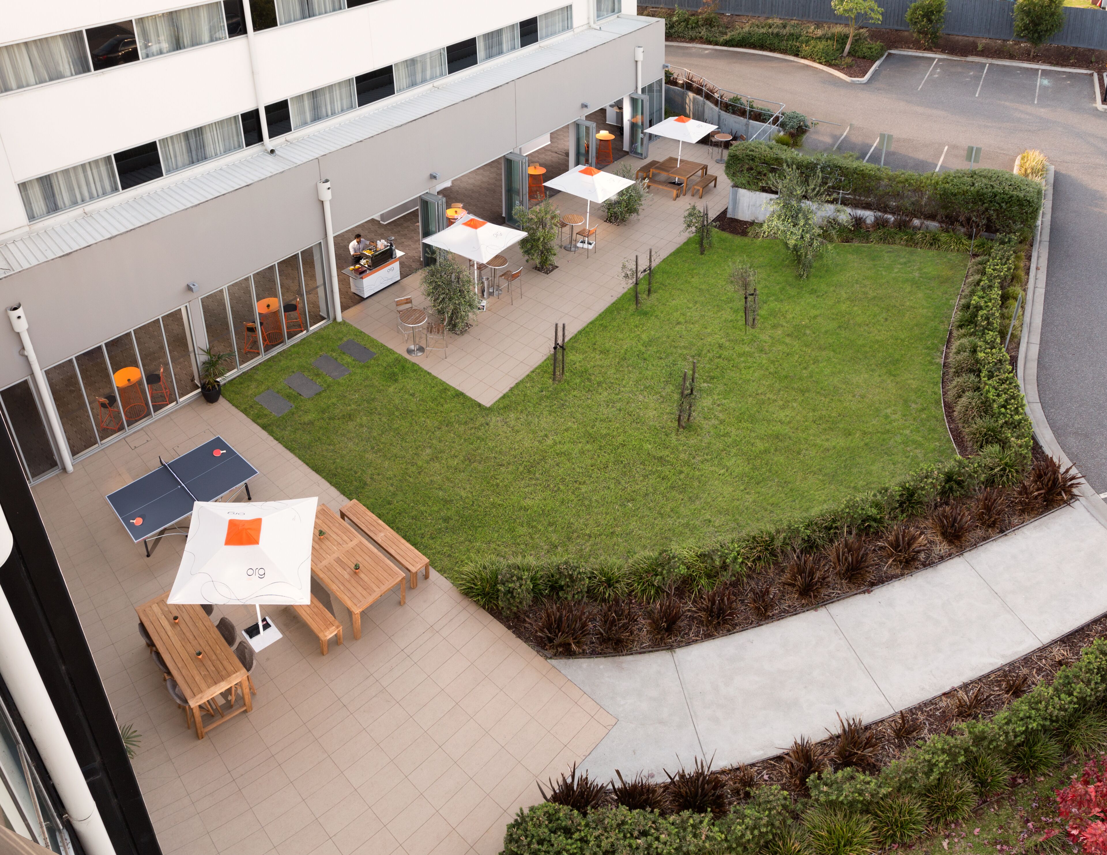 shower, designer toiletries, hair dryer, towels