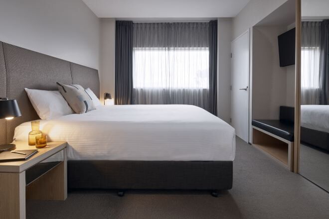 Premium bedding, pillowtop beds, minibar, in-room safe