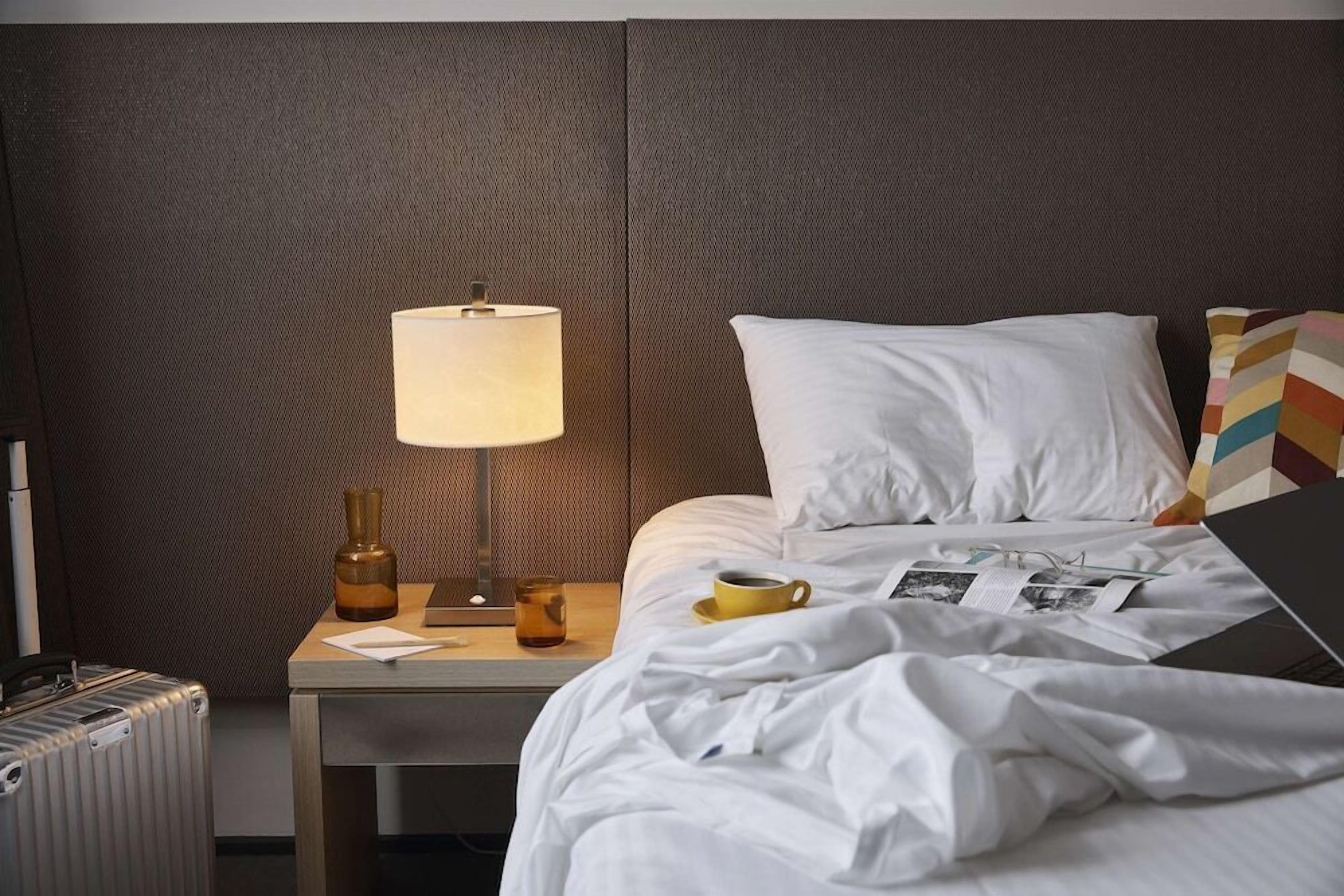 Literie de qualité supérieure, surmatelas, minibar