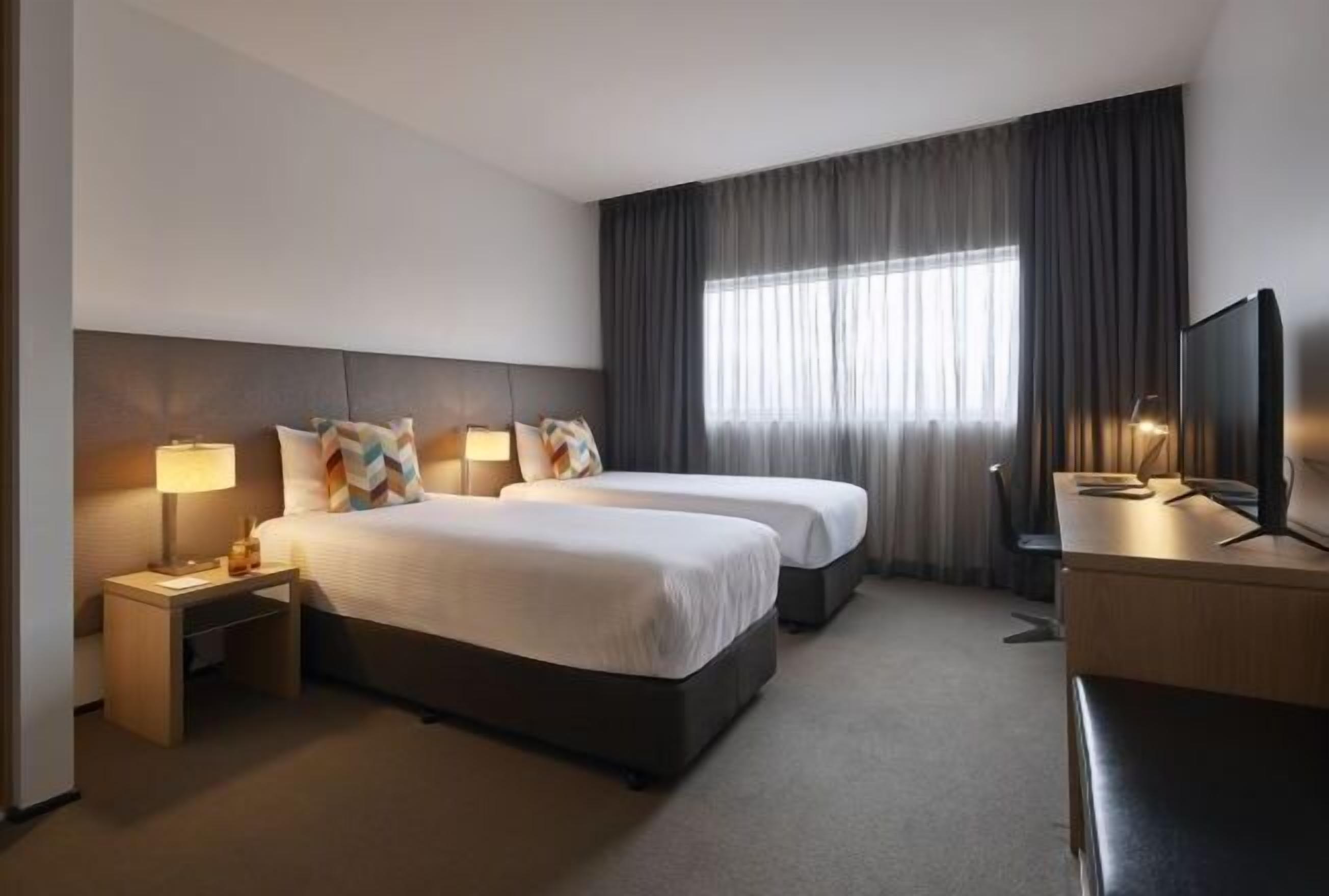 Premium bedding, pillowtop beds, minibar, in-room safe