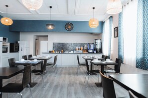 Kontinental morgenmad hver dag mod et gebyr