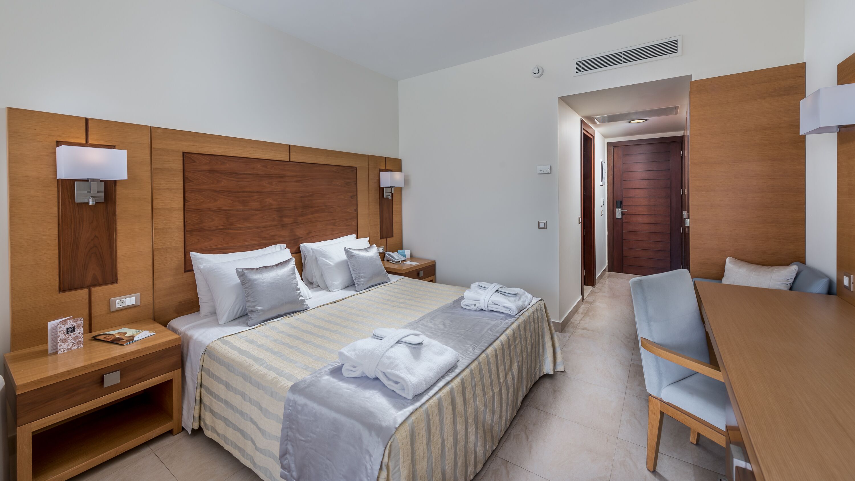 junior twin room, pool access, sea view | 1 bedroom, premium bedding, in-room safe, laptop workspace
