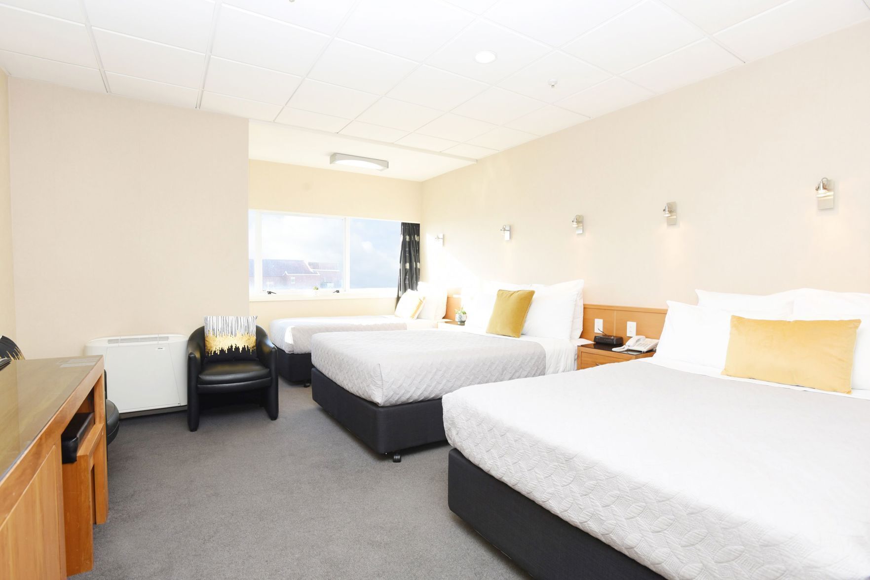 Desk, iron/ironing board, free cots/infant beds, free WiFi