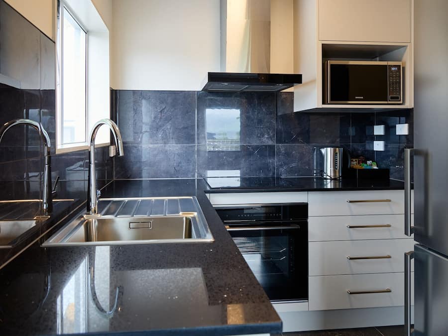 Family Apartment | Private kitchen | Fridge, coffee/tea maker