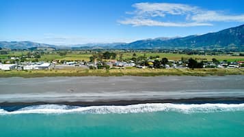 On the beach, beach shuttle, 12 beach bars