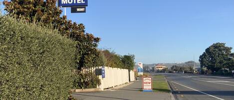 Voorkant van accommodatie