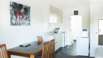Executive 1 Bedroom | Private kitchen | Fridge, microwave, coffee/tea maker, electric kettle