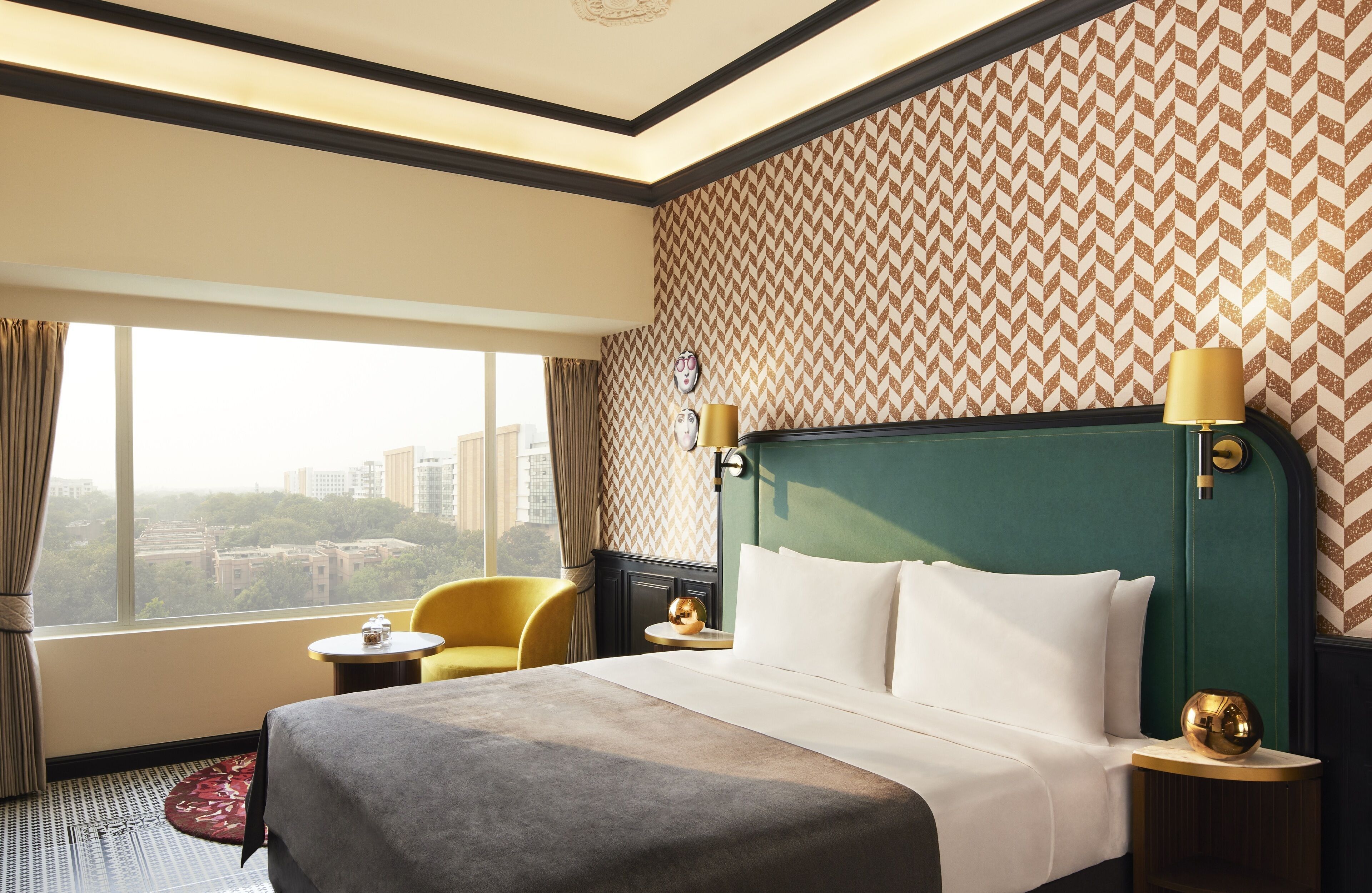 Premium bedding, down duvets, pillow-top beds, in-room safe