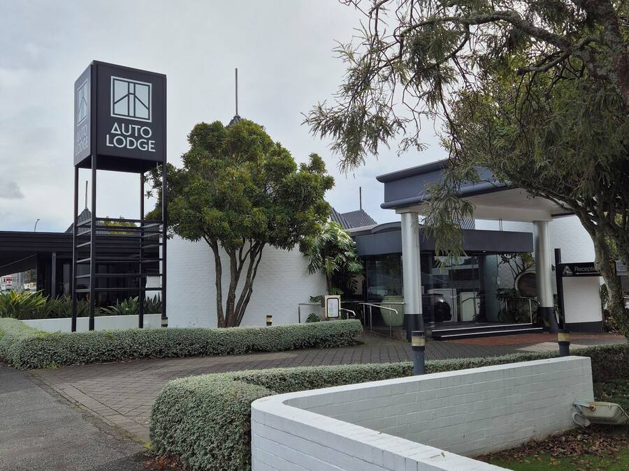 Façade de l’hébergement