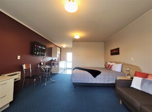 Superior Studio, Non Smoking, Kitchen | Free minibar items, in-room safe, iron/ironing board, free WiFi