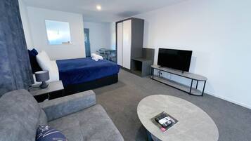 Suite Studio Deluxe | Chambres insonorisées, Wi-Fi gratuit, draps fournis