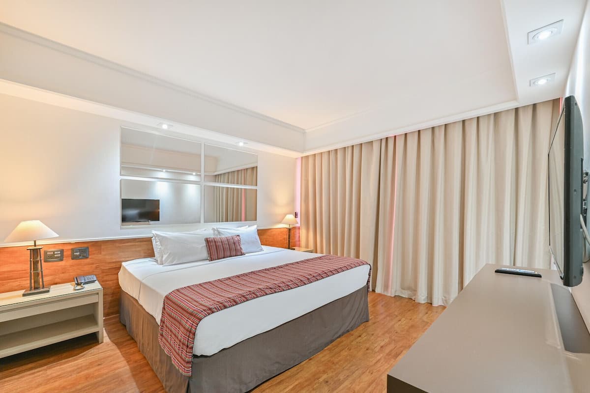 Minibar, in-room safe, desk, blackout curtains