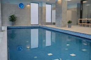 Indoor pool, outdoor pool