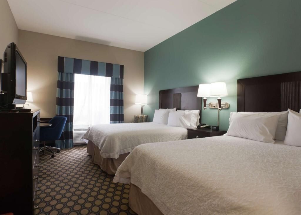 Hypo-allergenic bedding, down comforters, in-room safe, laptop workspace