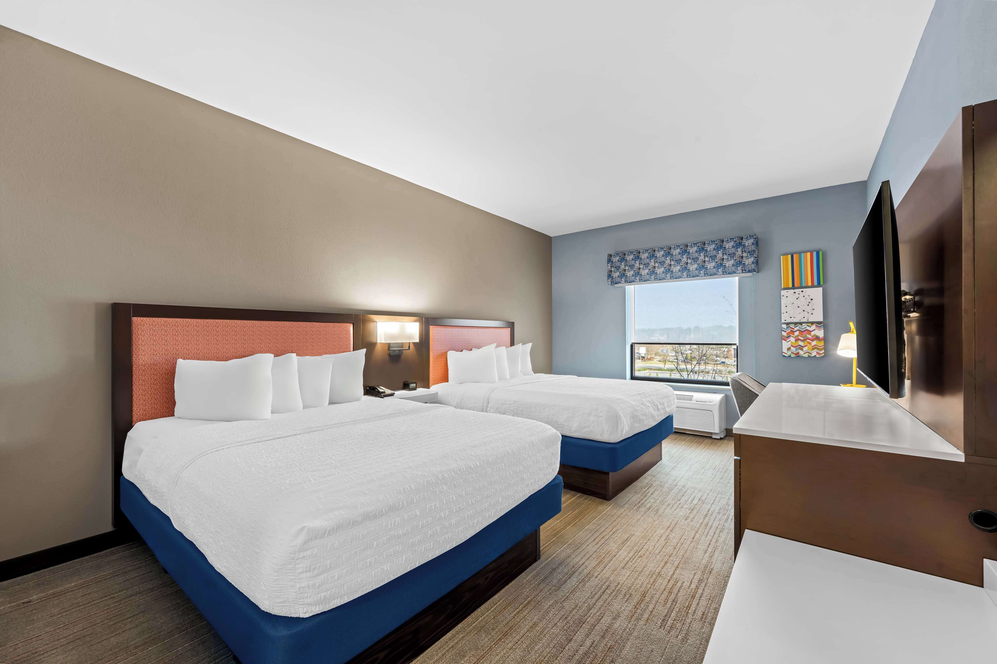 Habitación, 2 camas Queen size, para no fumadores | Ropa de cama de alta calidad, edredón y camas con pillow-top 