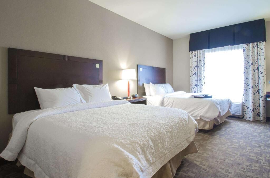 Premium bedding, down comforters, pillowtop beds, in-room safe